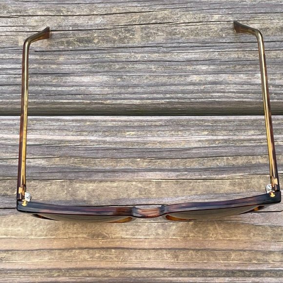 Women Sunglasses Brown Tortoise Frame Mirror Lenses Ladies Eye Wear Shades - Picture 9 of 12